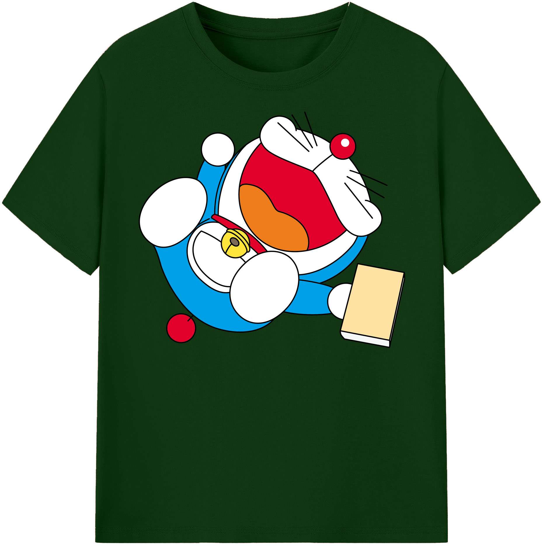 （画像用） ドラえもん Doraemon 綿100％半袖Tシャツ（フロントプリント）